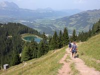 View_towards_the_north_from_Hahnenkamm,_Kitzbühel,_2003